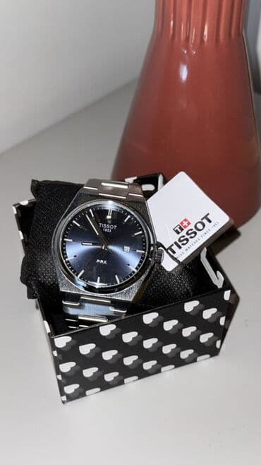 Çantalar: Qol saatı, Tissot, rəng - Mavi — 1