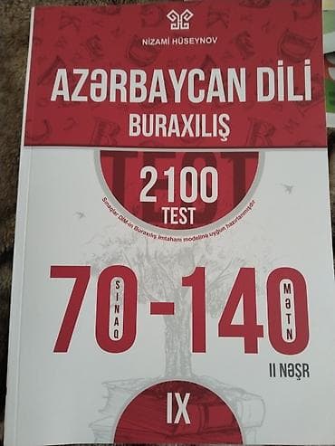 hedef pdf: Azərbaycan dili Testlər 9-cu sinif, Hədəf, 2-ci hissə, 2024 il — 1