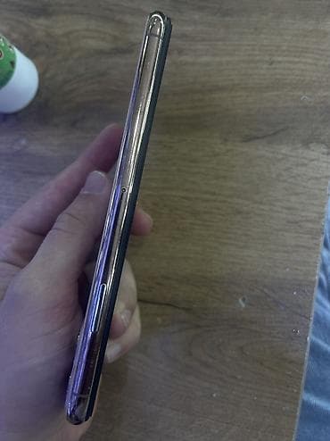 iphone x11: IPhone 11 Pro Max, 64 GB, Matte Gold, Simsiz şarj, Face ID — 4