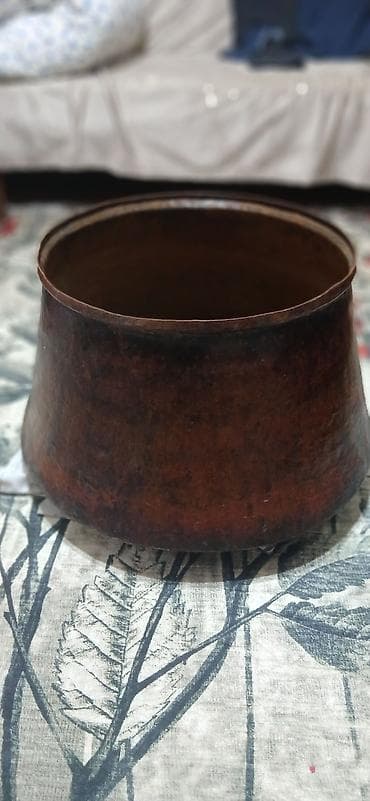 Qab-qacaq və mətbəx ləvazimatları: Böyük ölçülü mis qazan/kazan Qedmi Mis Qazan As pisirmek ucun 50 — 4