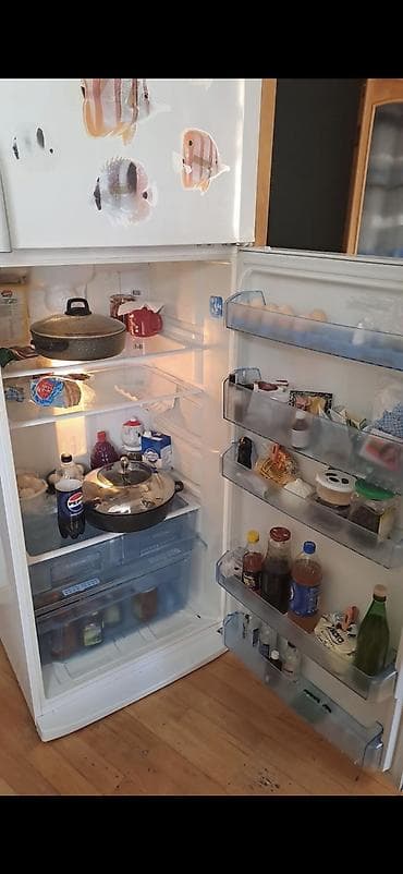 metbext ucun: 2 qapılı Beko Soyuducu Satılır, rəng - Ağ — 5