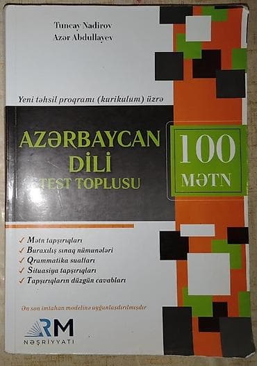 resident evil biohazard: RM nəşriyyat Azərbaycan-dili test toplusu,100 mətn İçərisində heç bir — 1