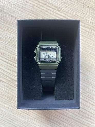 Şəxsi əşyalar: Qol saatı, Casio, rəng - Yaşıl — 1