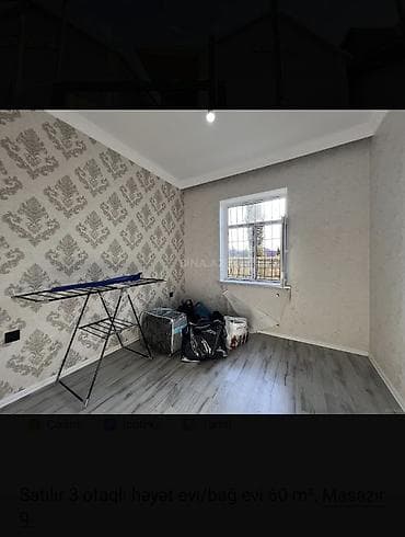 emircanda ev satisi: Masazırda yerləşən kompakt həyət evi/bağ evi. Xüsusiyyətlər: - Ümumi — 5