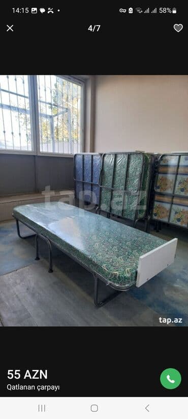 tek kıravat: Oğlan və qız üçün, Yeni, Çarpayı — 14