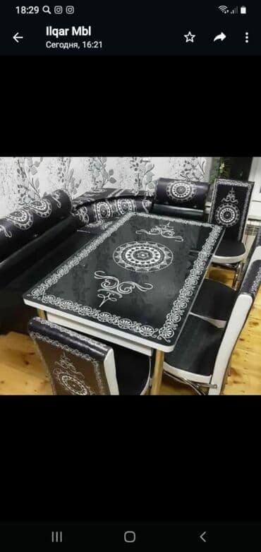 stol və stul dəstləri: 🇹🇷Türk istehsalı Möhtəşəm ✨✨ Kuxna üçün stol stul dəsti 2 stul 1 — 8