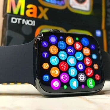 gps navigator: Yeni, Smart saat, Apple, Sensor ekran, rəng - Qara — 3