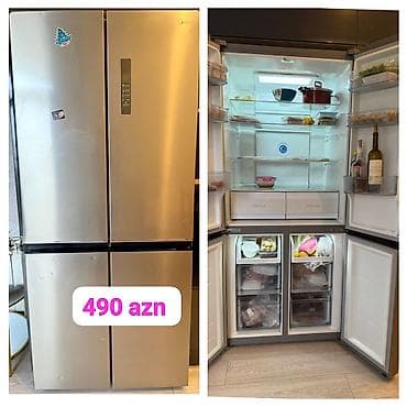 mi̇ 10 t: XumarKod 68 82 Marka: Midea 4 qapılı.No Frost 450-600 l-ə qədər tutumu — 1