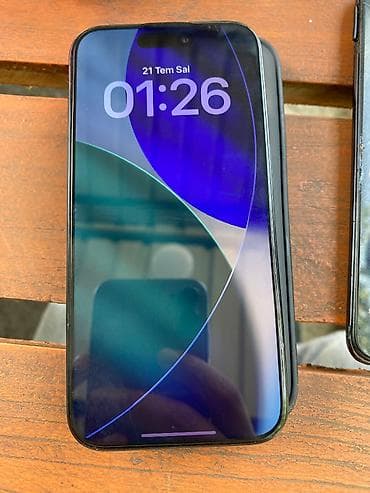 iphone dubay varianti: IPhone 15 Pro, Blue Titanium, Barmaq izi, Face ID, Simsiz şarj — 2