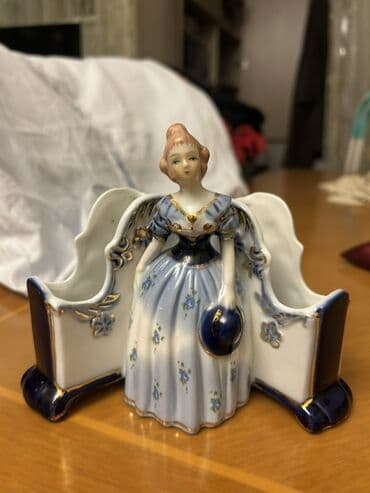 Fiqur, Keramika, rəng - Göy