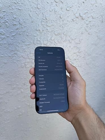 iphone 16 e: IPhone 16, 128 GB, Qara, Face ID — 8