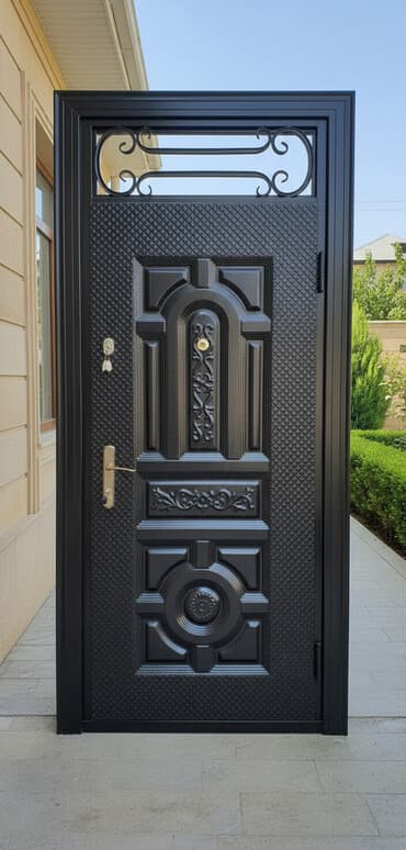 demir darvazalar qiymetleri: Yeni Giriş qapısı Rayonlara çatdırılma — 1