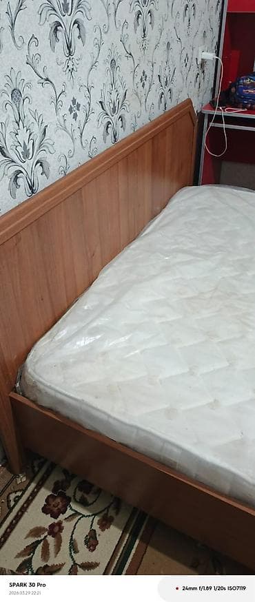 iwlenmiw kravatlar: İşlənmiş, İkinəfərlik çarpayı, Bazasız, Matras ilə — 2