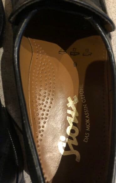 Makasin və loferlər: Ölçü: 40, rəng - Qara, İşlənmiş — 5