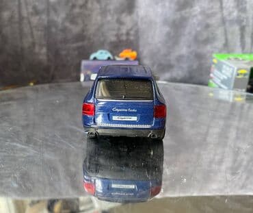 теннисный стол: Коллекционная модель Porsche Cayenne S 4.5 type 955 blue 2002 — 9