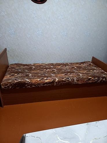 İşlənmiş, Təknəfərlik çarpayı, Bazalı, Matras ilə, Siyirməsiz