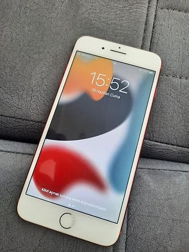ayfon 7 s: IPhone 7 Plus, 128 GB, Qırmızı, Barmaq izi — 1