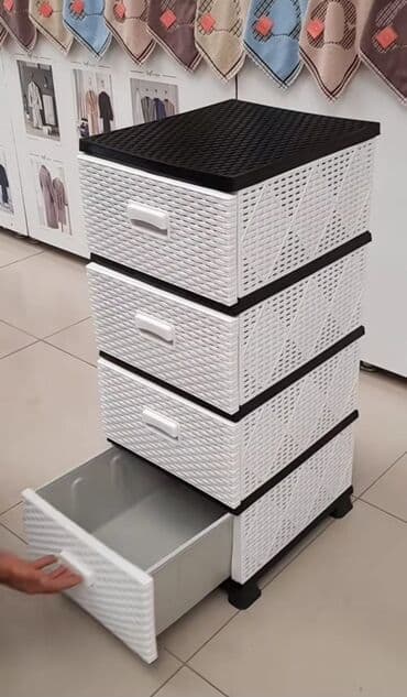 plastik qapılar işlənmiş: Yeni, Açılan, 4 qapılı Düz dolab — 2