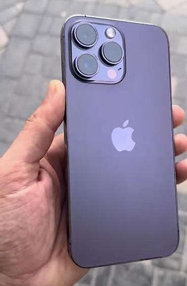 IPhone 14 Pro Max, 256 GB, Deep Purple, Face ID lalafo.az -da IPhone 14 Pro Max, 256 GB, Deep Purple, Face ID