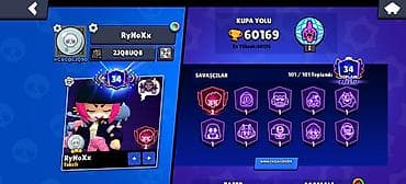 pubg mobil hesabı: Brawl Stars oyun hesabı yüksək kupa(təcili satılır endirim var sayına — 1