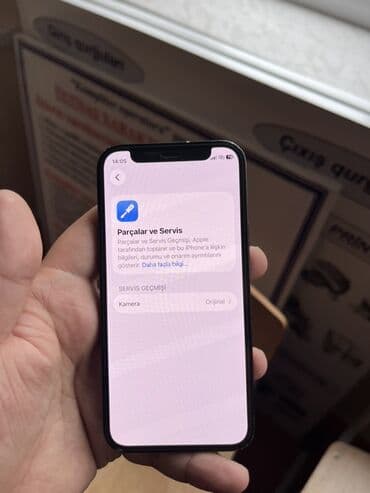 telefon ekran təmiri: IPhone 12 mini, 128 GB, Qara, Face ID — 8