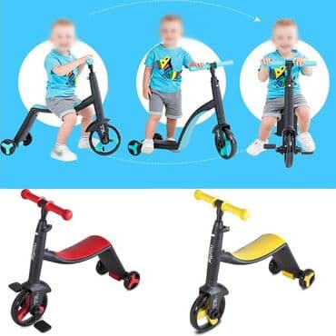 velosiped uşaq üçün: Somakat Transformer 3 İn 1 ✌ Diqqətinizə üç məşhur nəqliyyat növünü — 7