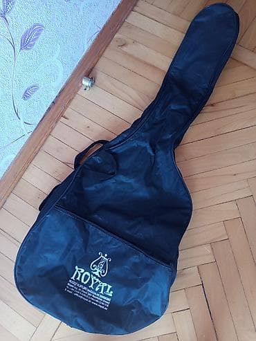 valencia gitara: ROYAL brendinin akustik gitara üçün yumşaq çantası (gig-bag) - Rəng — 1