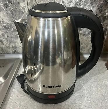 Pangdada elektrik çaydanı - Korpus: paslanmayan polad, istiliyi yaxşı