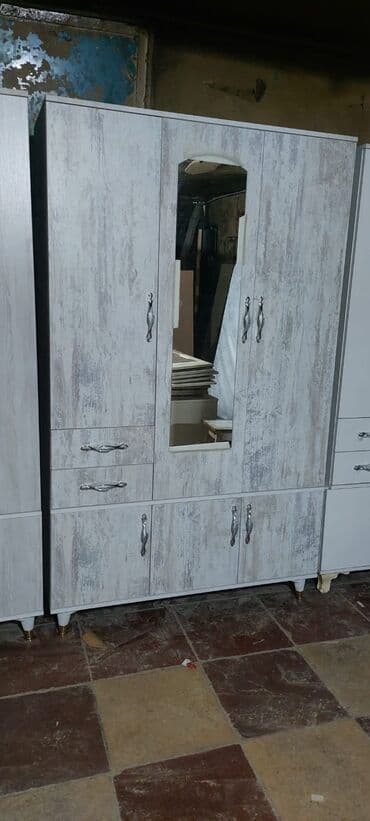 taxtanin qiymeti: Yeni, 3 qapılı Düz dolab, Qarderob, paltar dolabı, Azərbaycan — 14