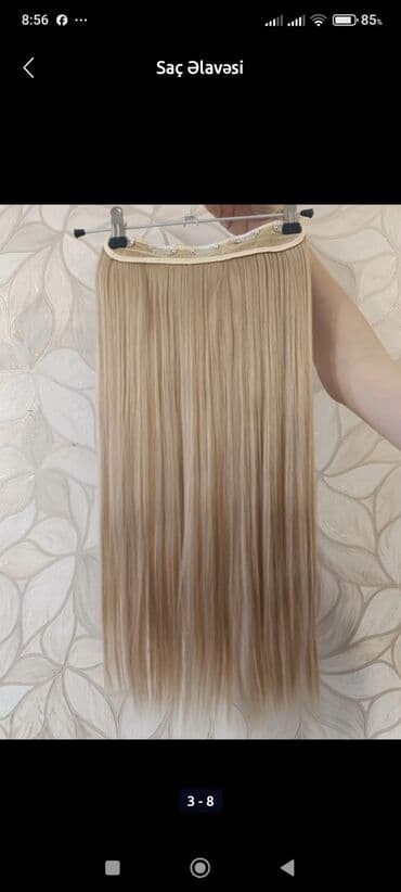 sac rəngi: Taxma saçlar, Süni, İşlənmiş — 3