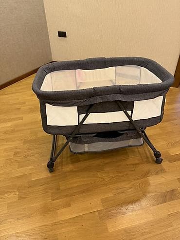 bewik: Oğlan və qız üçün, Dördbucaq, Beşik, Dəstsiz, Matras ilə, Yellənmə mexanizmsiz — 6