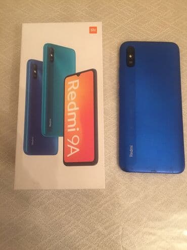 telefon plata satisi: Redmi 9A, 32 GB, rəng - Göy — 1
