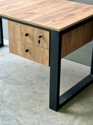 стол угловой офисный: Компьютерный стол, Новый, Нераскладной, Ламинат, Прямоугольный стол — 5