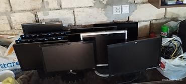 Monitorlar ölçüləri 15, 17, 19, 20, 22 inc say var əgər power və vga