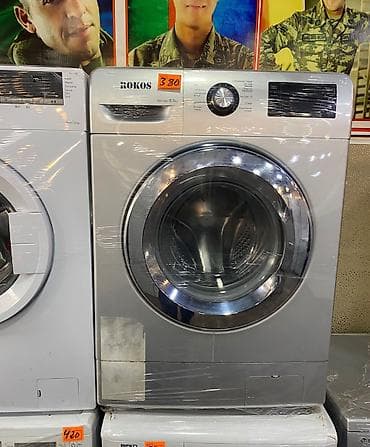 qab yuyan iwi: ROKOS paltaryuyan maşın, ön yükləmə - Yükləmə həcmi: 6 kq (şkaf — 1