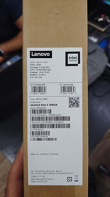 Lenovo IdeaPad, 15.6 ", Intel Core i3, 512 GB — 4