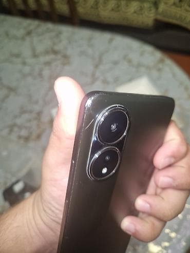 4g: Oppo A58 4G, rəng - Qara, Barmaq izi — 8