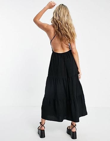 toxunma don: Gündəlik don, Maksi, Bershka, XS, S — 1