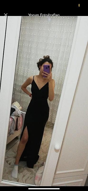 banan şalvar: Kokteyl donu, Midi, Banana Republic, L — 4