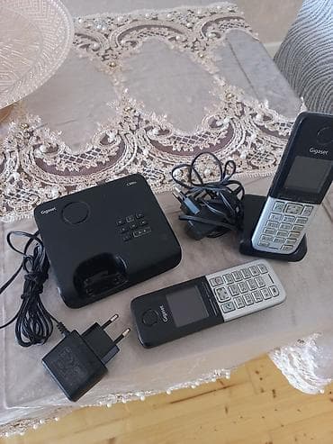 Stasionar telefon Gigaset, Simsiz, İşlənmiş, Pulsuz çatdırılma — 5