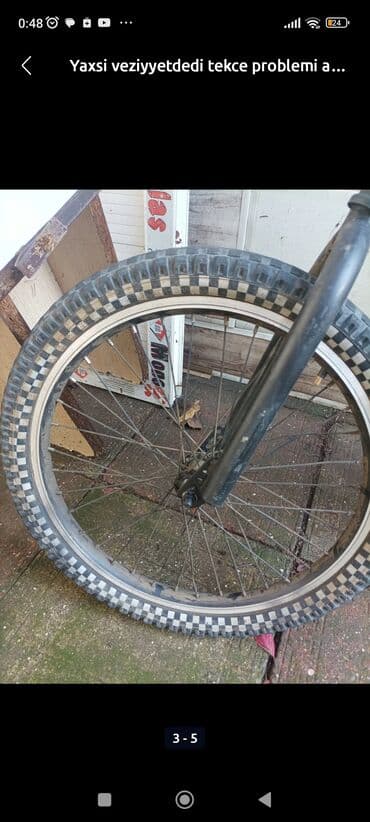 ikinci el velosipedler: İşlənmiş BMX velosipedi Stels, 20", sürətlərin sayı: 1, Ünvandan götürmə — 3