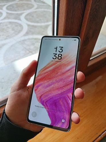 samsung a 10 's: Samsung Galaxy A53 5G, 128 GB, rəng - Mavi, İki sim kartlı — 1