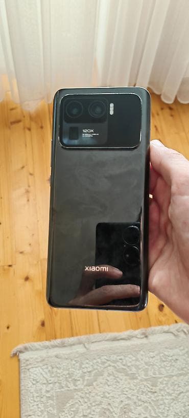 xiaomi mi11 t: Xiaomi Mi 11 Ultra, 512 GB, rəng - Qara, 
 Barmaq izi, Simsiz şarj, İki sim kartlı — 2
