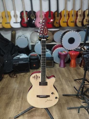 rock gitara: Jolana Tornado hollow-body elektro-akustik gitar - Korpus: yarı boş — 1