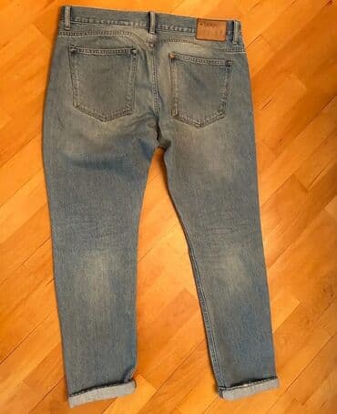 masin qelyani: Cins şalvar, Massimo Dutti, L — 2