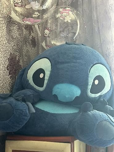 uşaqlar ucun oyuncaqlar: Böyük ölçülü Stitch plyuş oyuncağı - Yumşaq, yüksək sıxlıqlı — 1