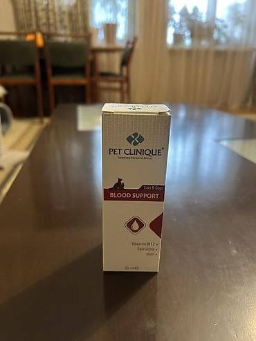 pişik qablari: Məhsul: Pet Clinique Blood Support – pişik və itlər üçün qan dəstəyi — 2