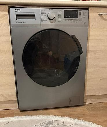 funda klinikasi: Beko önyükləməli paltaryuyan maşın - Yük həcmi: 6 kq - Sürət: 1000 — 1