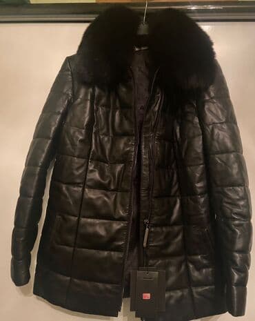 fosfor kurtka: 580 manata alınıb, təmiz dəri orginal mexdir Geyilməyib etiketi — 1