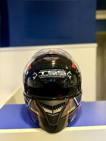 motor c50: BK RS909 “Lightning” motosiklet dəbilqəsi - Tip: Tam üz (full-face) — 2